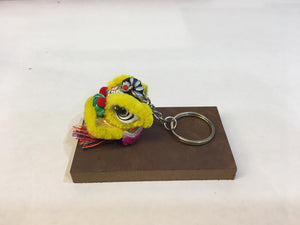 Crane Lion Keychain
