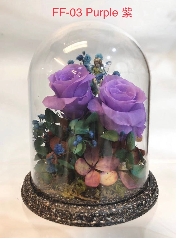 Tiny Flower Fairy Rose Pot
