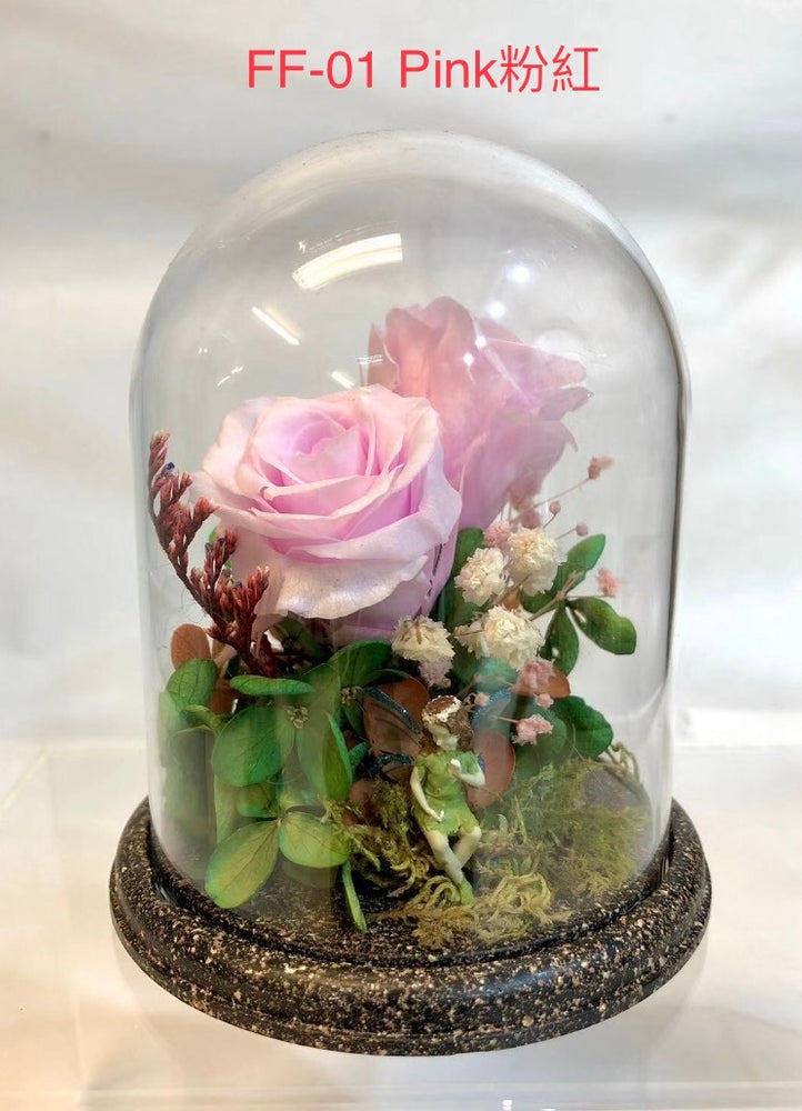 Tiny Flower Fairy Rose Pot